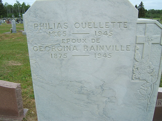 Headstone image of Ouellette