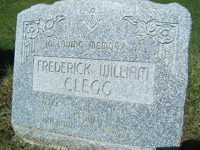 Headstone image of Clegg