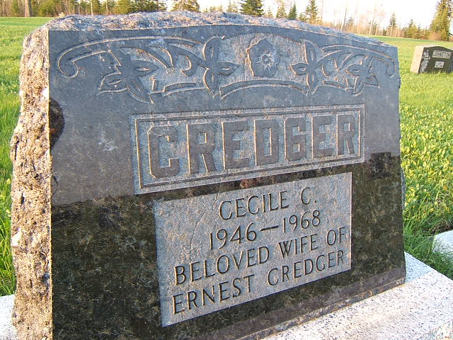 Headstone image of Credger