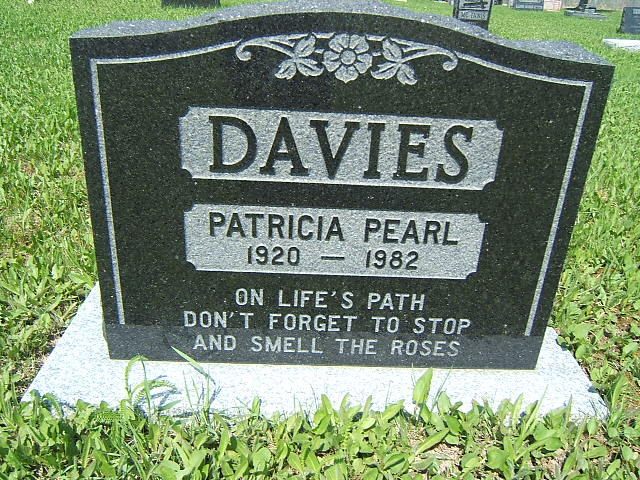 Headstone image of Clark-Davies