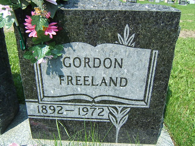 Headstone image of Freeland