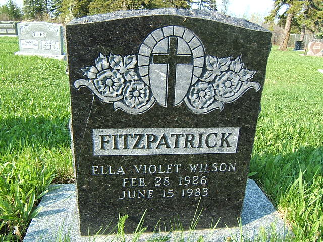 Headstone image of Fraser-Fitzpatrick