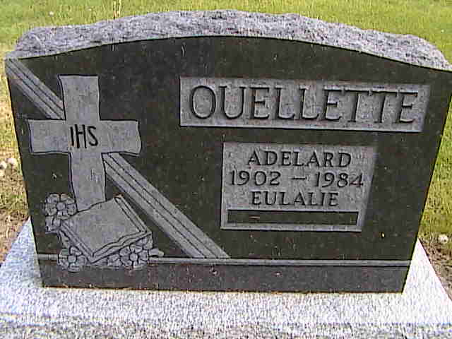 Headstone image of Ouellette