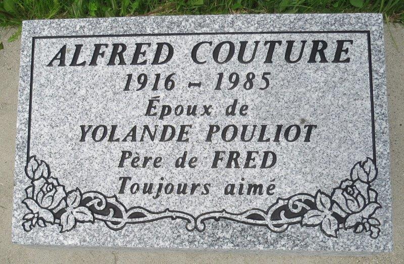 Headstone image of Couture