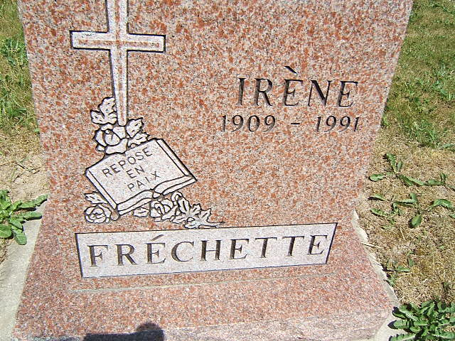 Headstone image of Fréchette