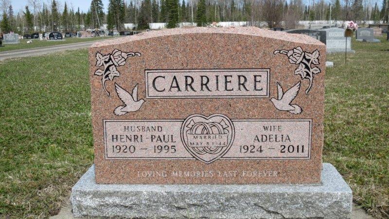 Headstone image of Carrière