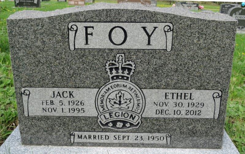 Headstone image of Foy