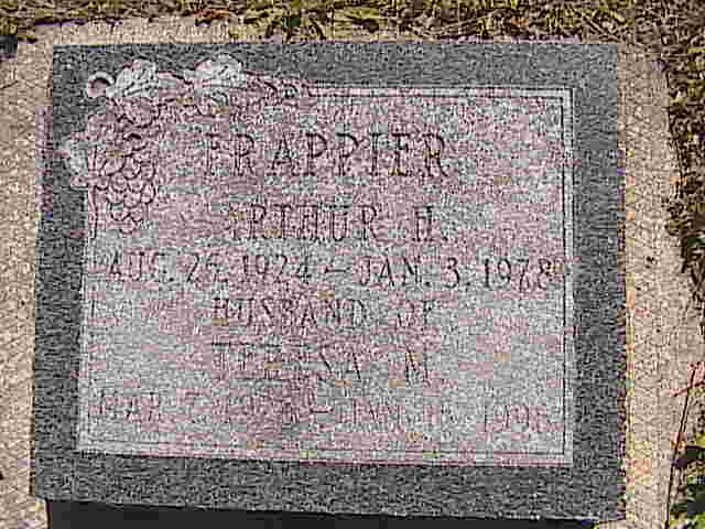Headstone image of Frappier
