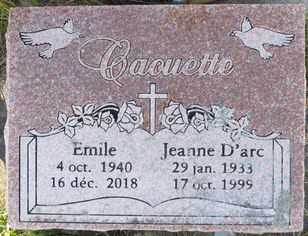 Headstone image of Caouette
