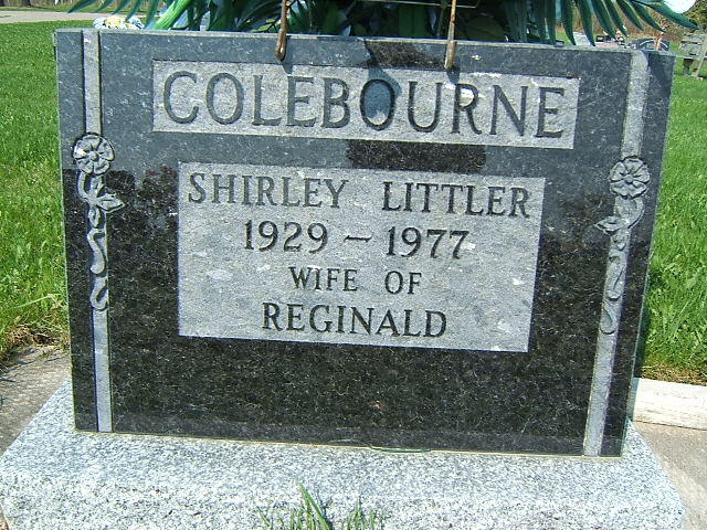 Headstone image of Colebourne