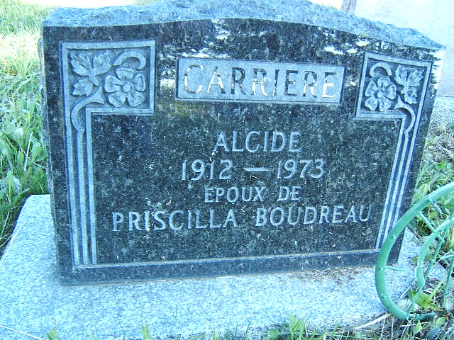 Headstone image of Carrière