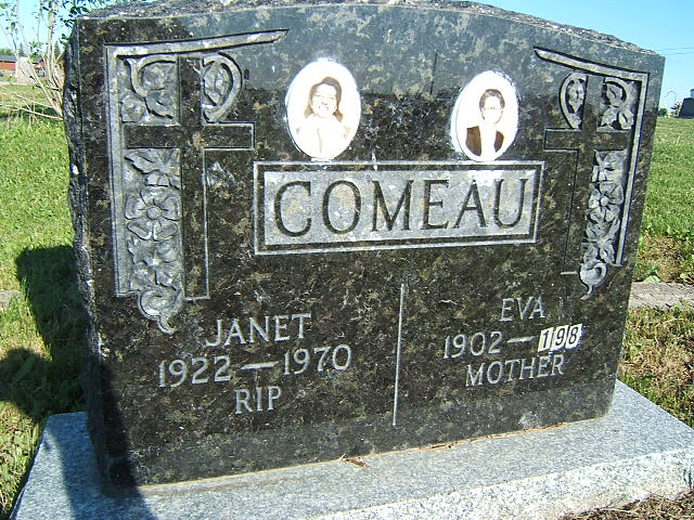 Headstone image of Comeau-Fortin