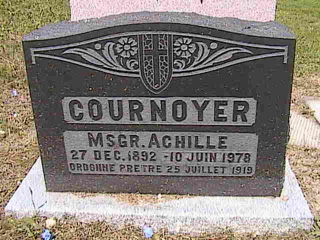 Headstone image of Cournoyer