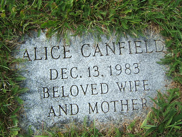 Headstone image of Canfield
