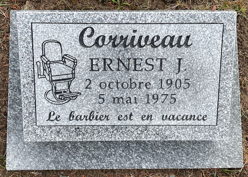 Headstone image of Corriveau