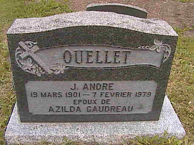 Headstone image of Ouellet