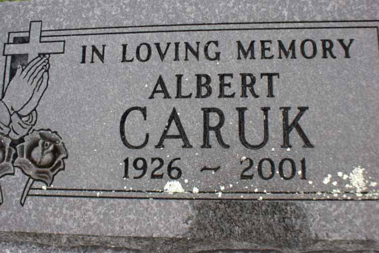 Headstone image of Caruk