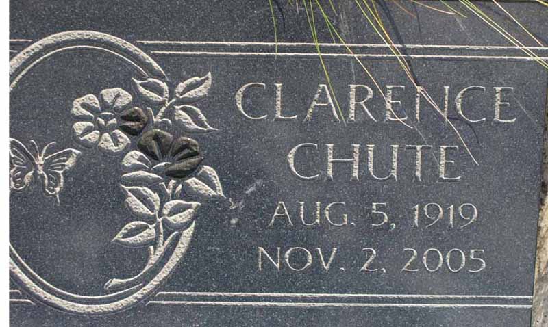 Headstone image of Chute