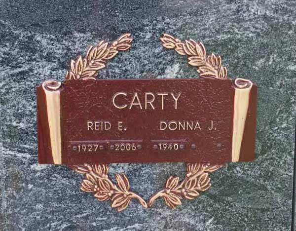 Headstone image of Carty