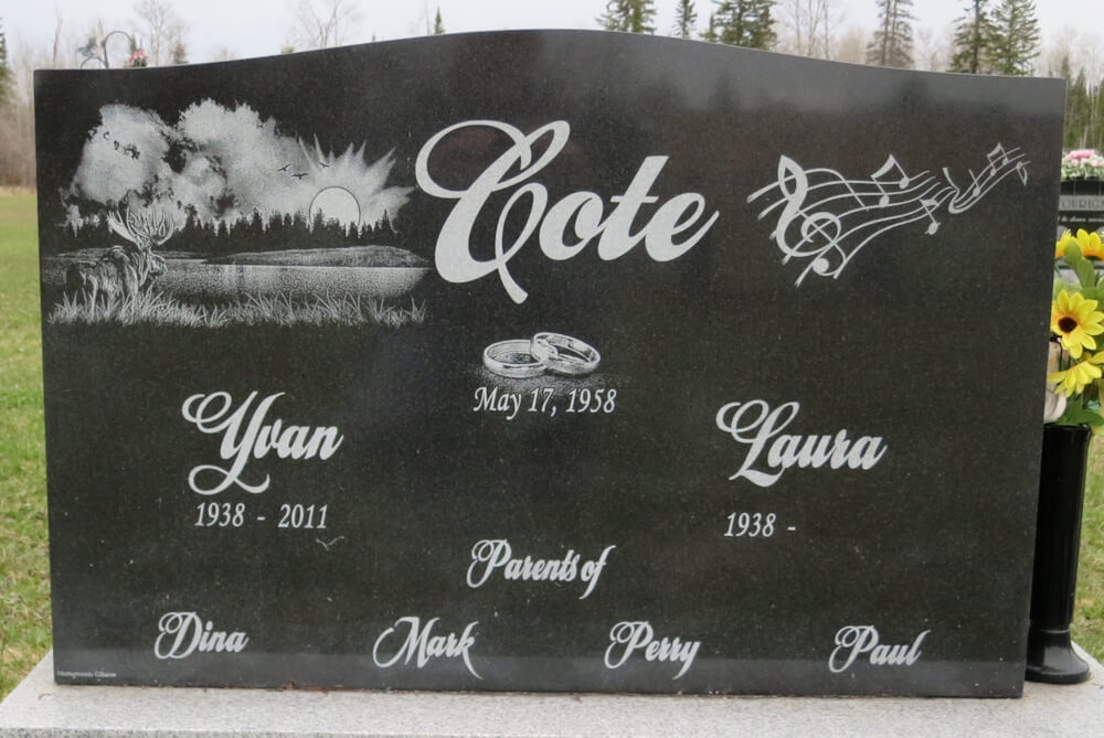 Headstone image of Côté