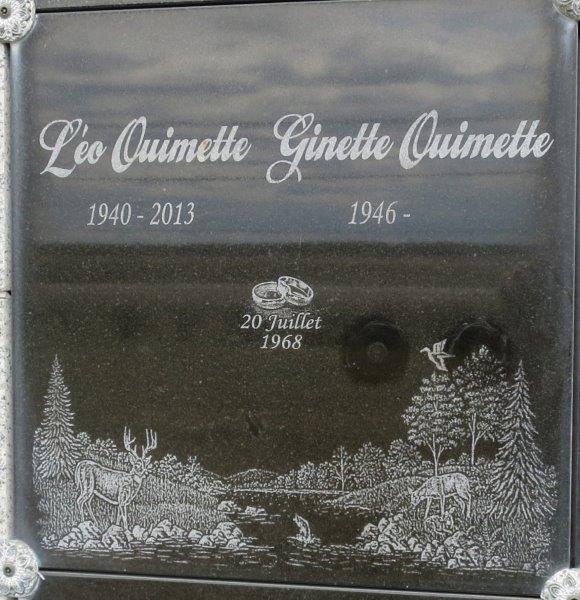 Headstone image of Ouimette
