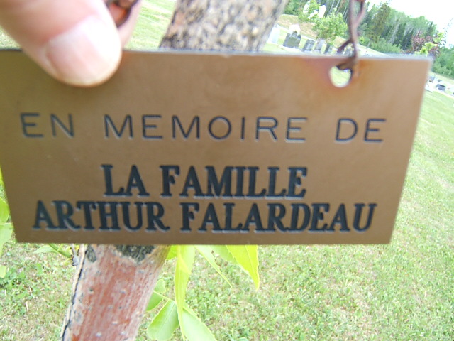 Headstone image of Falardeau