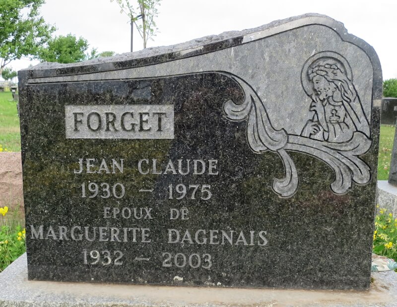 Headstone image of Forget