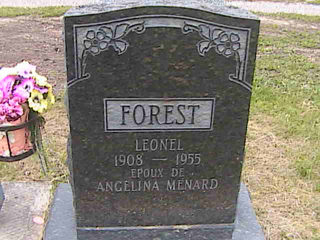 Headstone image of Forest