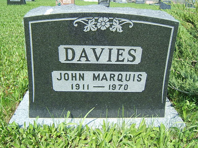 Headstone image of Davies