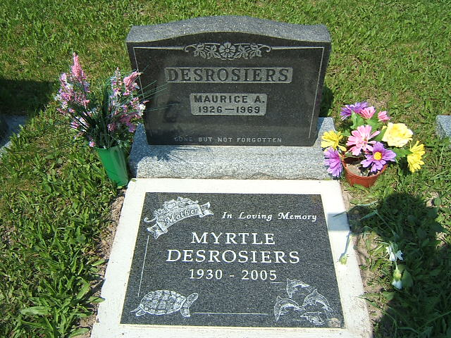 Headstone image of Desrosiers