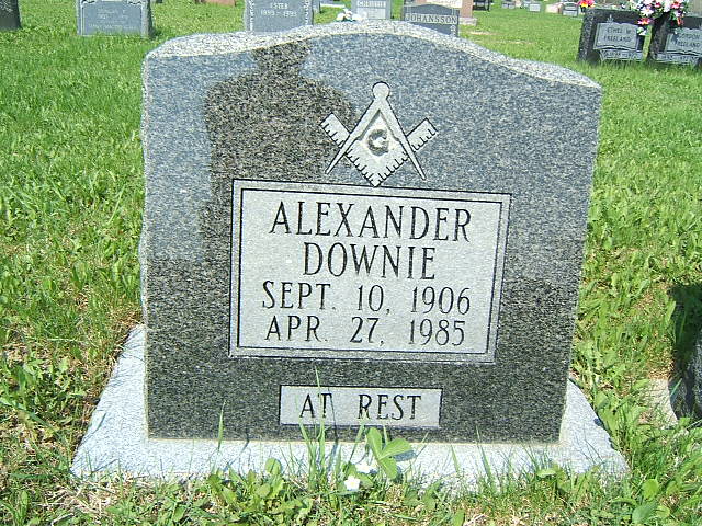 Headstone image of Downie