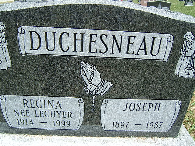 Headstone image of Duchesneau