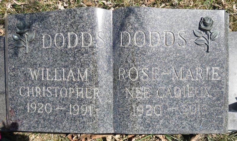 Headstone image of Dodds