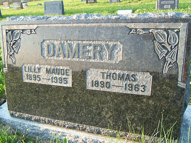 Headstone image of Damery