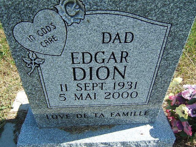 Headstone image of Dion