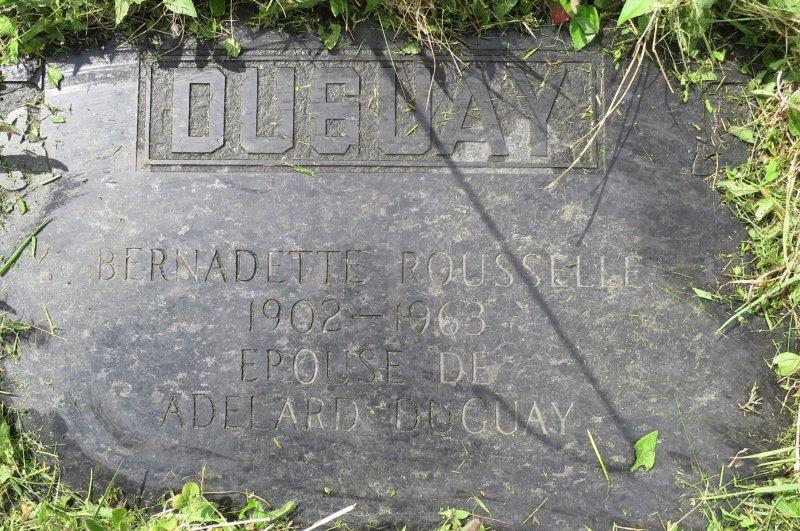 Headstone image of Duguay