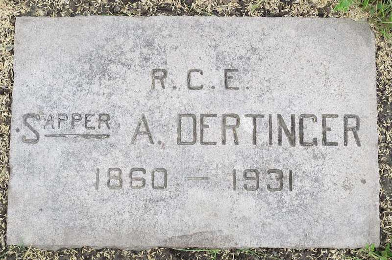 Headstone image of Dertincer