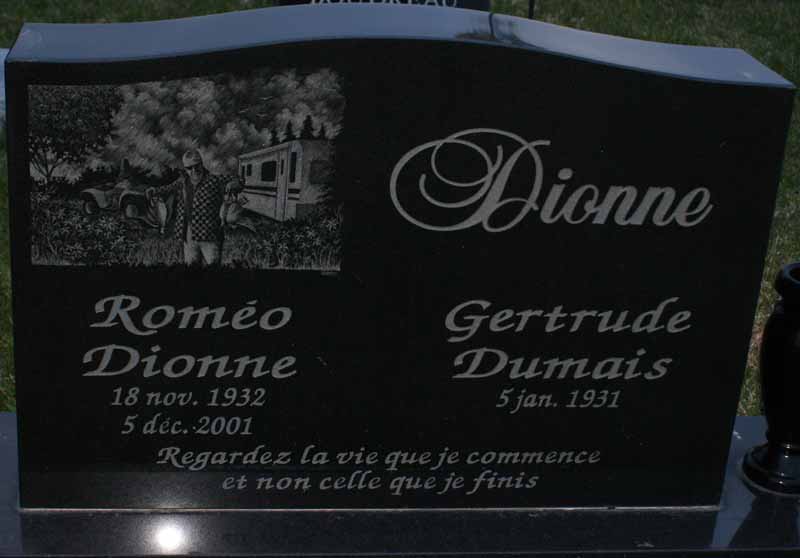 Headstone image of Dionne
