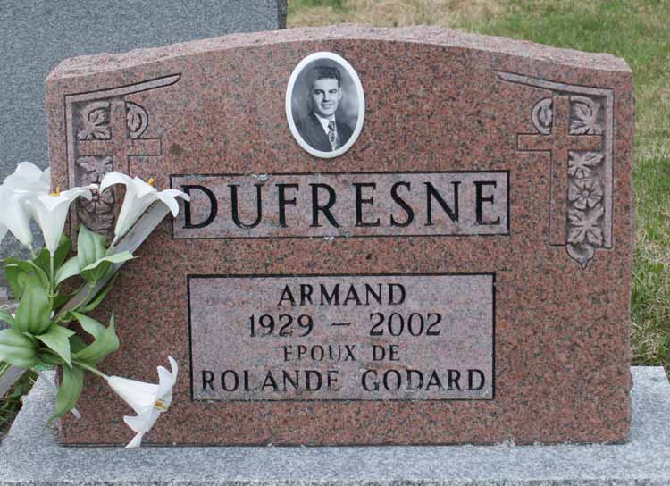 Headstone image of Dufresne
