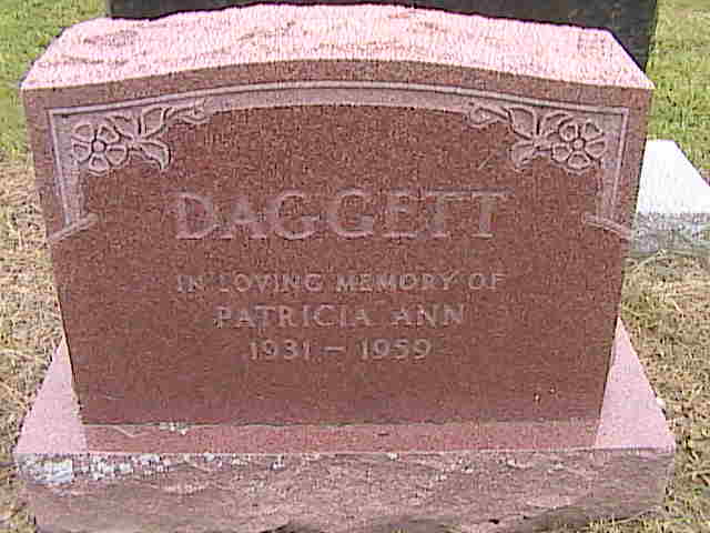 Headstone image of Daggett