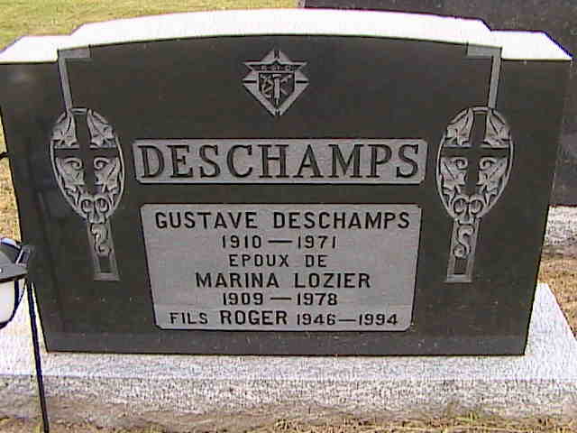 Headstone image of Deschamps
