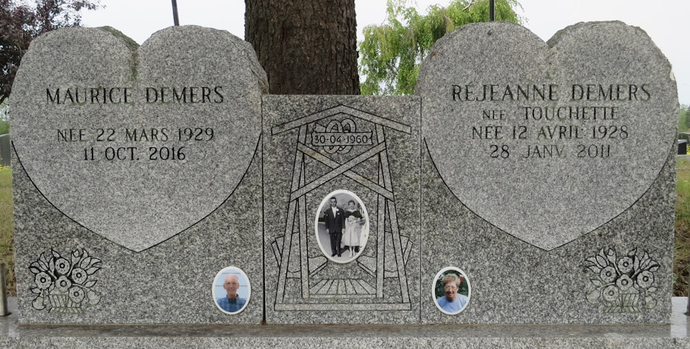 Headstone image of Demers