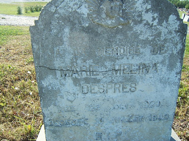 Headstone image of Després