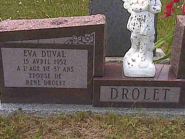 Headstone image of Drolet