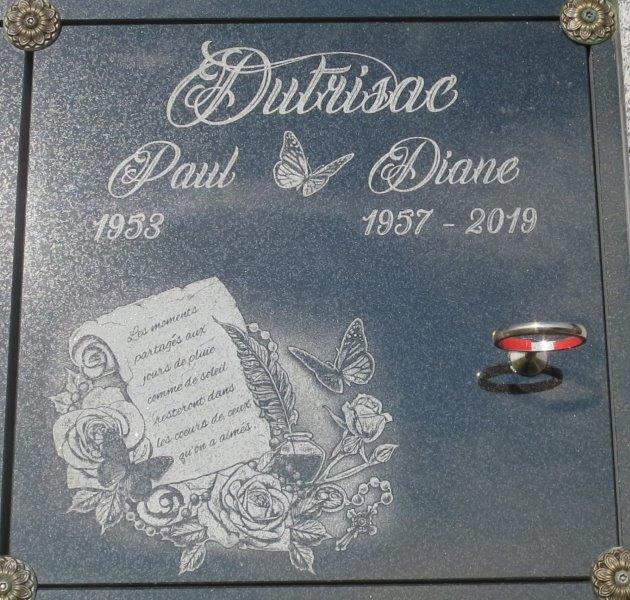 Headstone image of Dutrisac