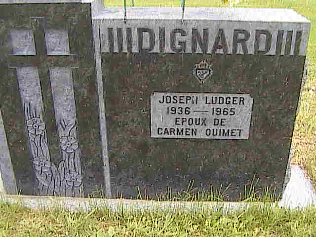 Headstone image of Dignard