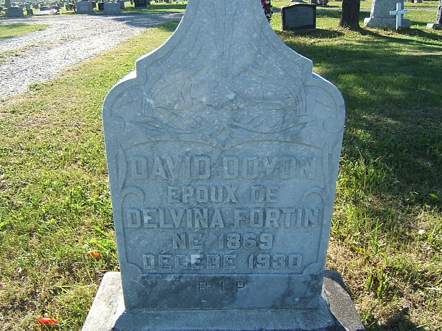 Headstone image of Doyon