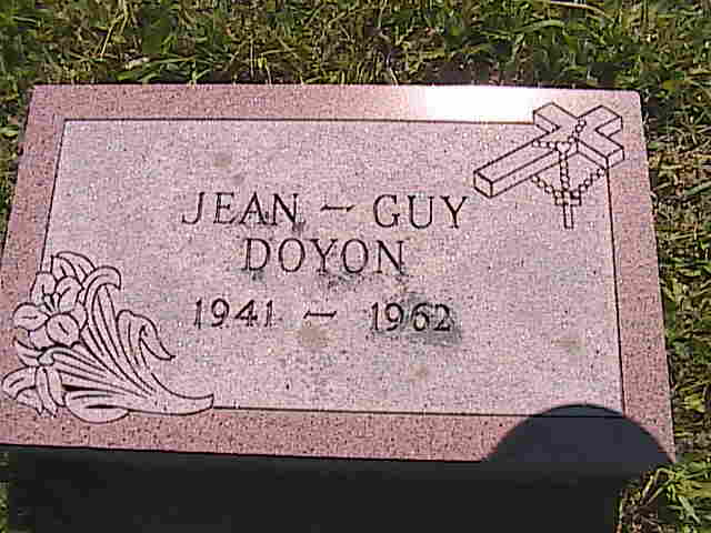 Headstone image of Doyon